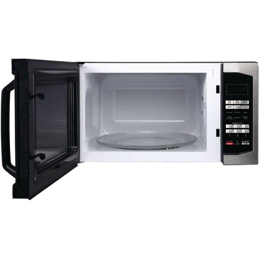 1.6 Cubic-ft Countertop Microwave (Stainless Steel)