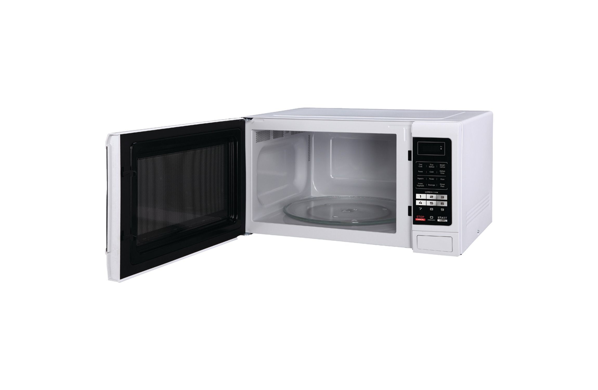 1.6 Cubic-ft Countertop Microwave (White)