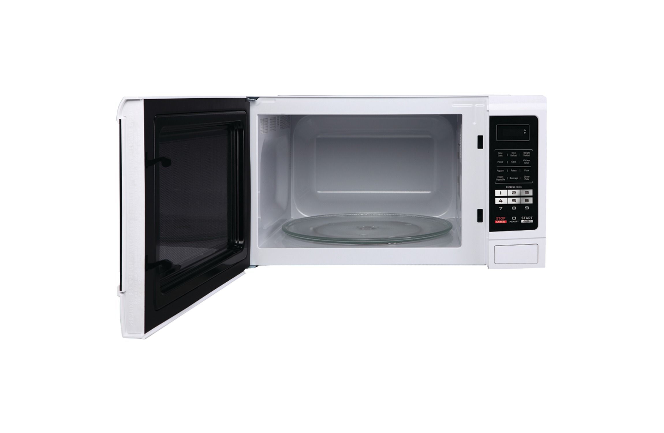 1.6 Cubic-ft Countertop Microwave (White)