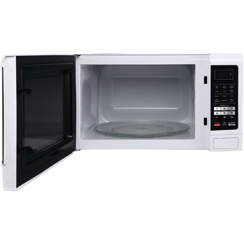 1.6 Cubic-ft Countertop Microwave (White)