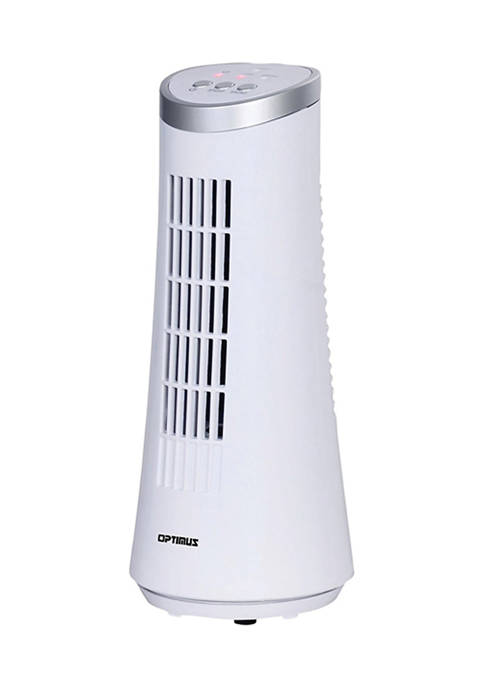 Optimus 12 Inch Desktop Ultraslim Oscillating Tower Fan