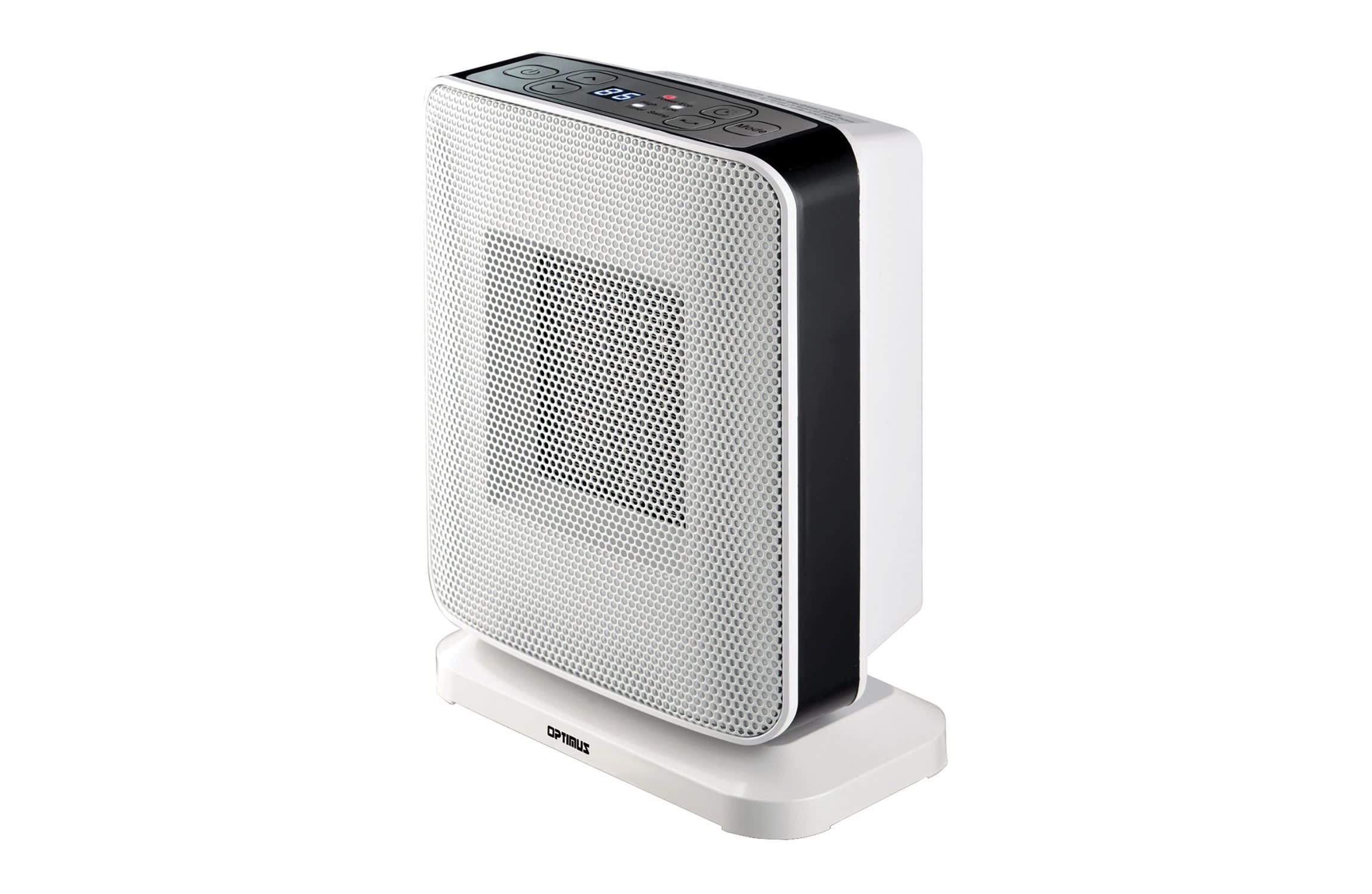 1,500-Watt-Max Portable Oscillating Ceramic Heater with Electronic Digital Thermostat