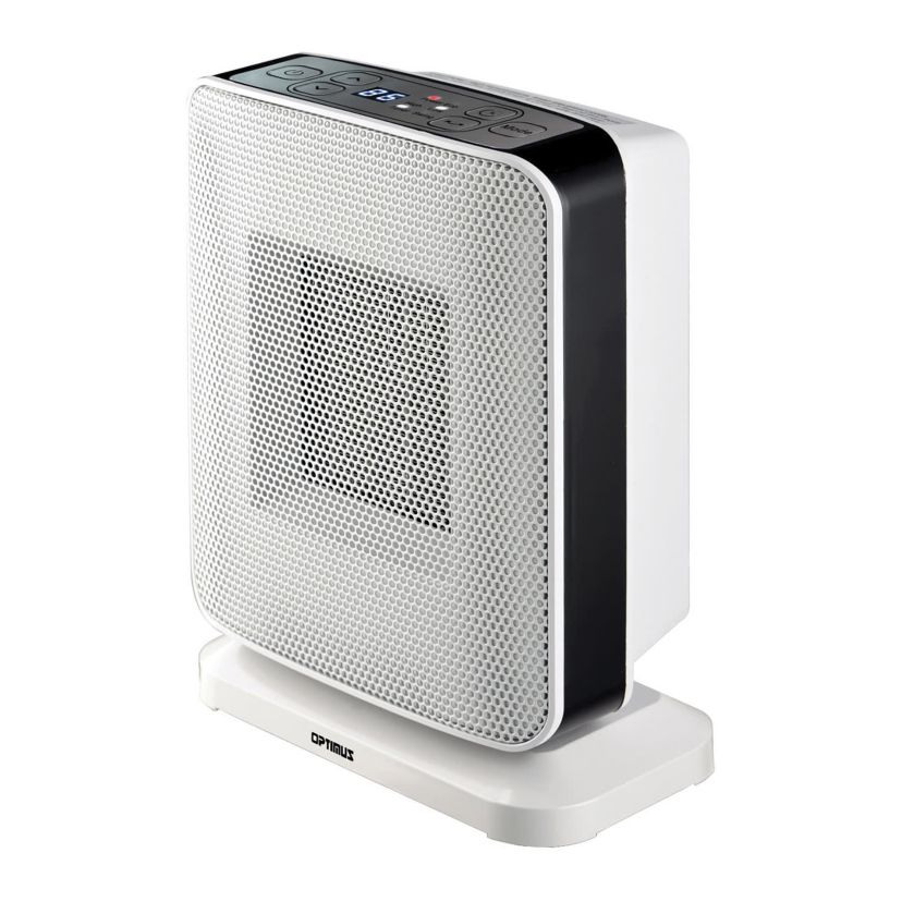 1,500-Watt-Max Portable Oscillating Ceramic Heater with Electronic Digital Thermostat
