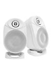 6.5-Inch 240-Watt Outdoor Bluetooth Speakers (White)