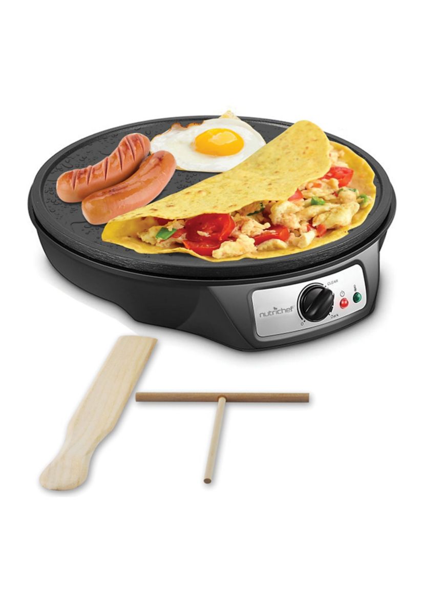 Electric Griddle and Crepe Maker
