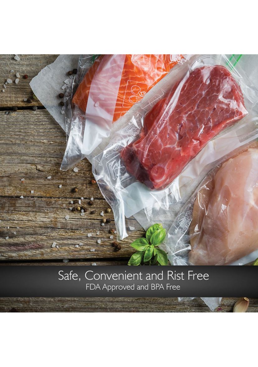 Universal 8-Inch Vacuum Sealer Bags (100 Feet)