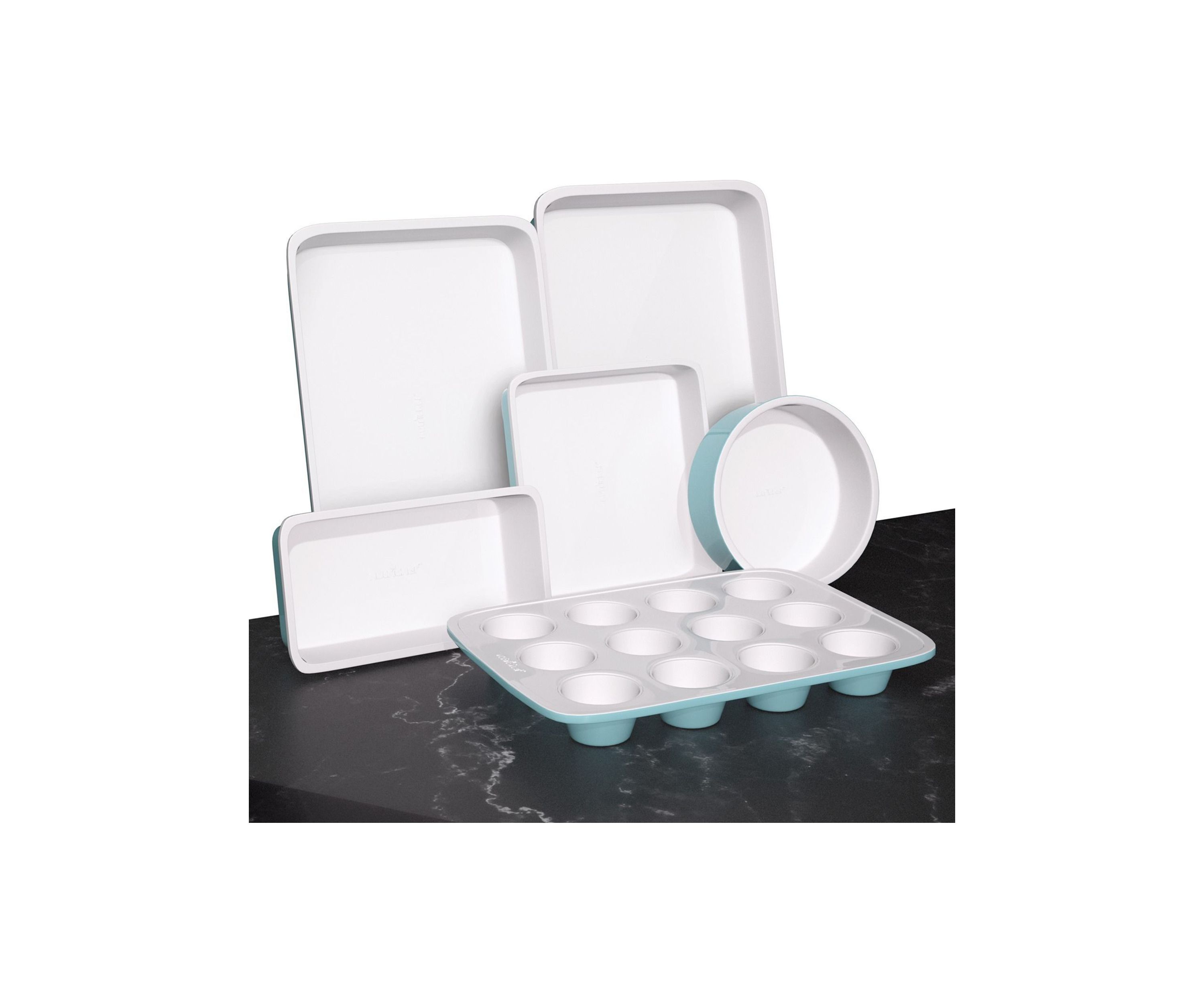 Non-Stick Black Baking Pans (Blue)