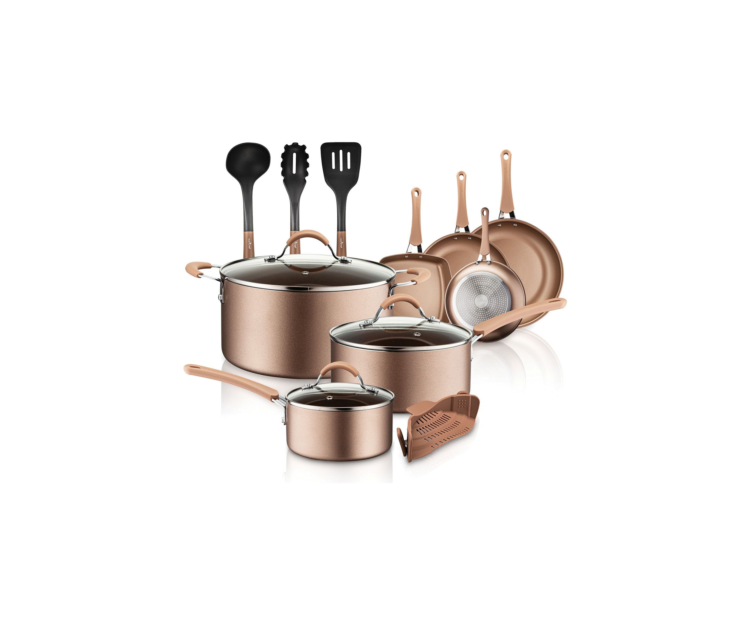 14-Piece Kitchenware Pots and Pans Set