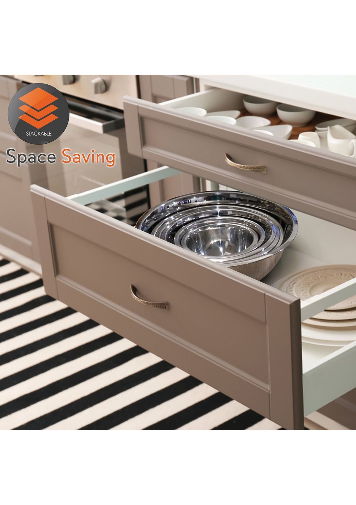 Stainless Steel Mixing Bowl Set