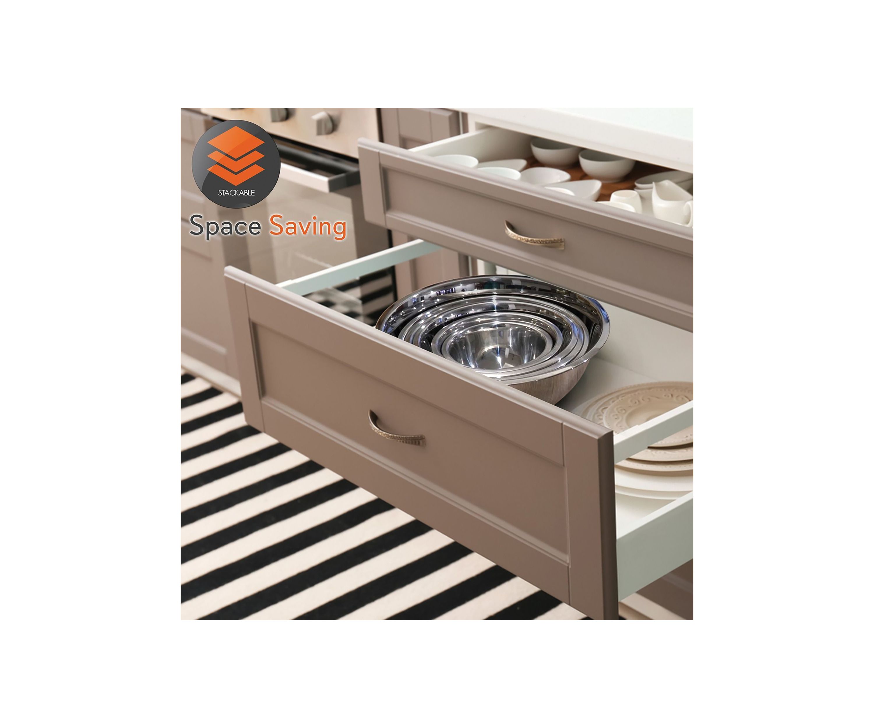 Stainless Steel Mixing Bowl Set