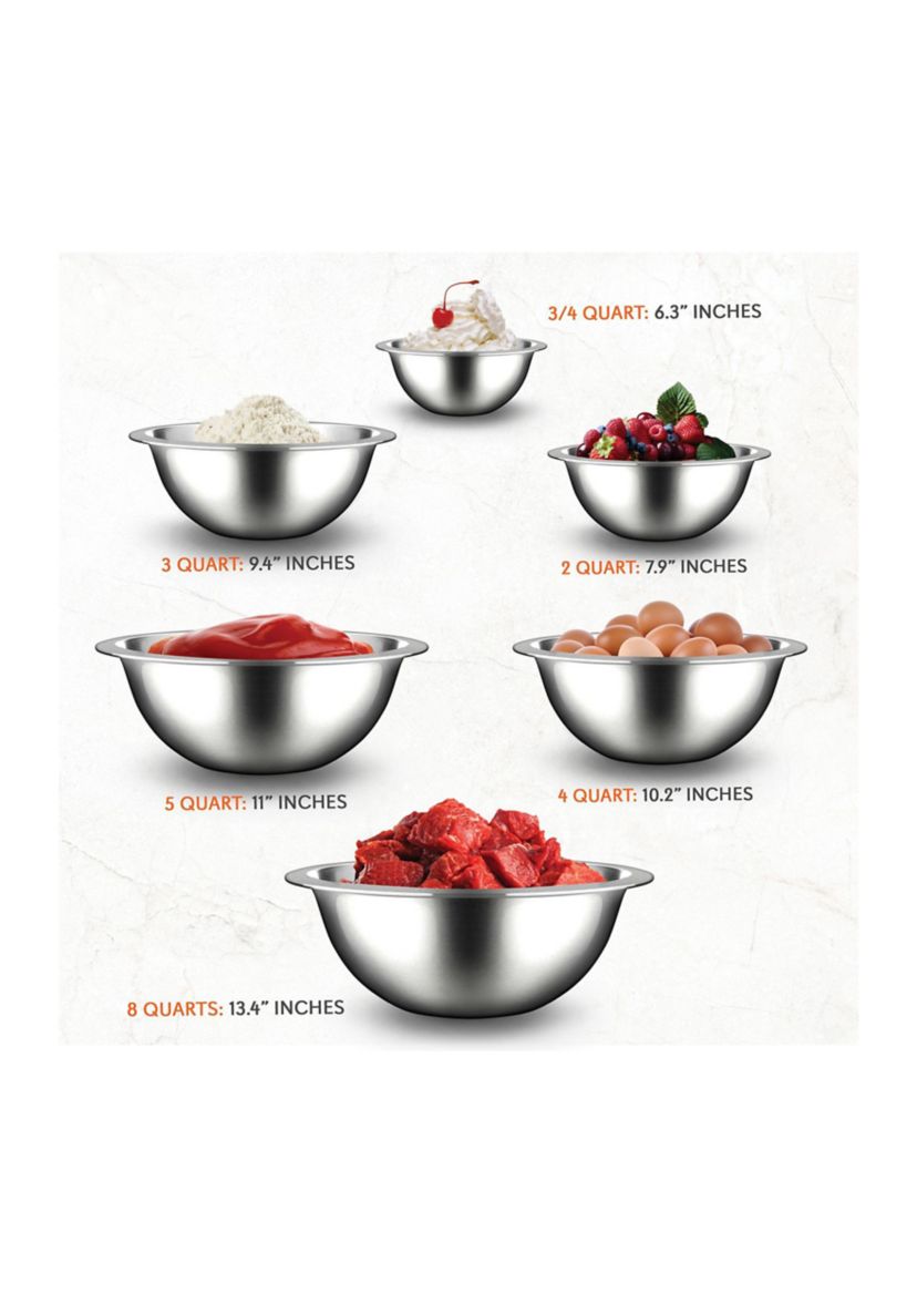 Stainless Steel Mixing Bowl Set