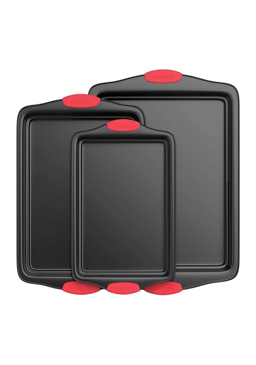 3-Piece Steel Non-Stick Bakeware Set