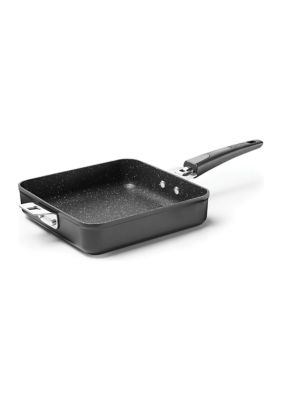 Starfrit 9-Inch Fry Pan/Square Dish with T-Lock Detachable Handle