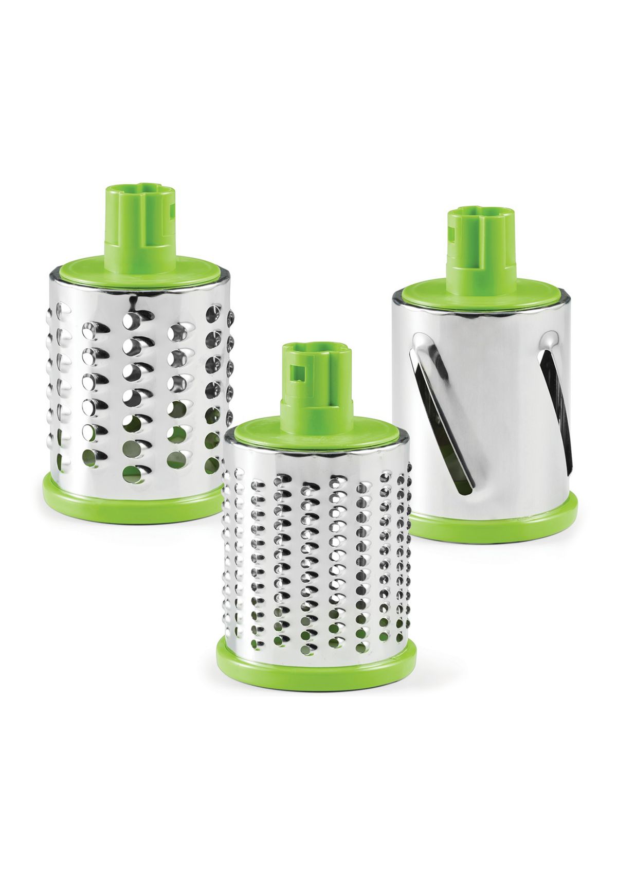 Drum Grater with 3 Barrels