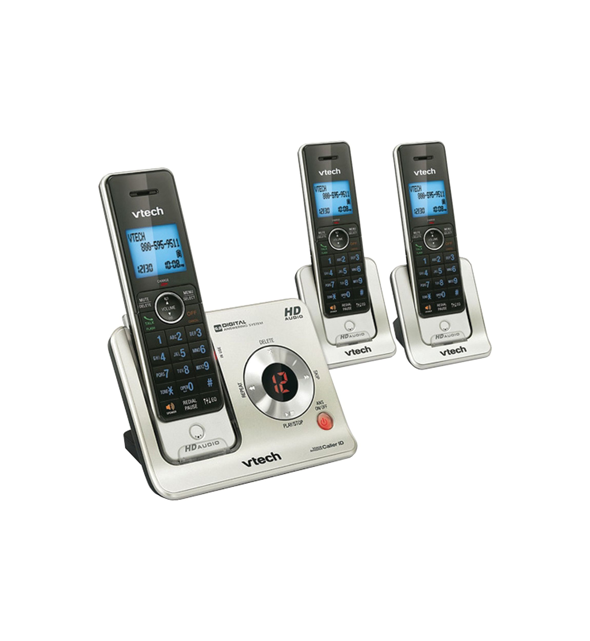 DECT 6.0 3 Handset Answering System with Caller ID Call Waiting