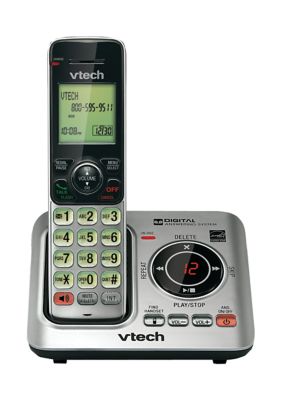Vtech Dect 6.0 Expandable Speakerphone With Caller Id & Call Waiting Single Handset System