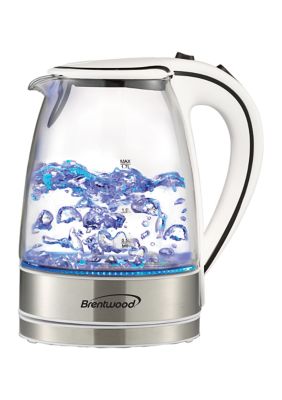 1.7 Liter Cordless Tempered-Glass Electric Kettle