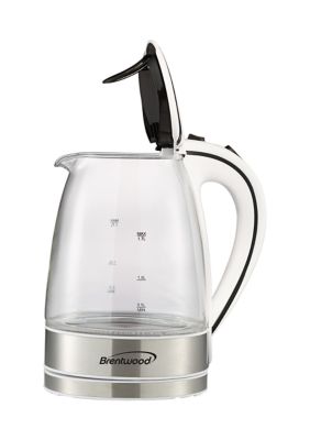 1.7 Liter Cordless Tempered-Glass Electric Kettle