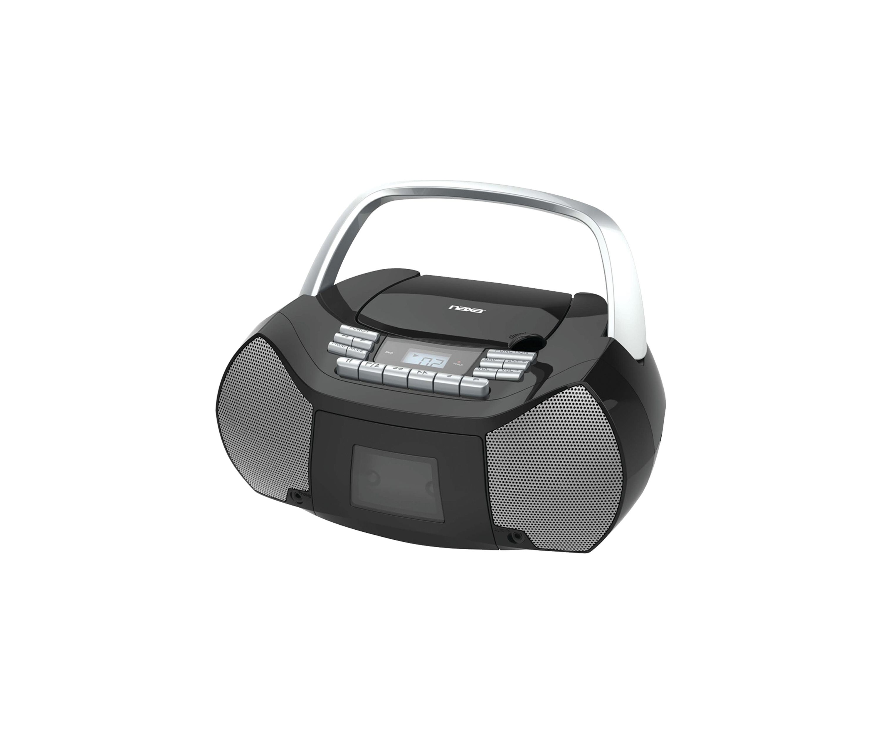 Portable CD/Cassette Boom Box