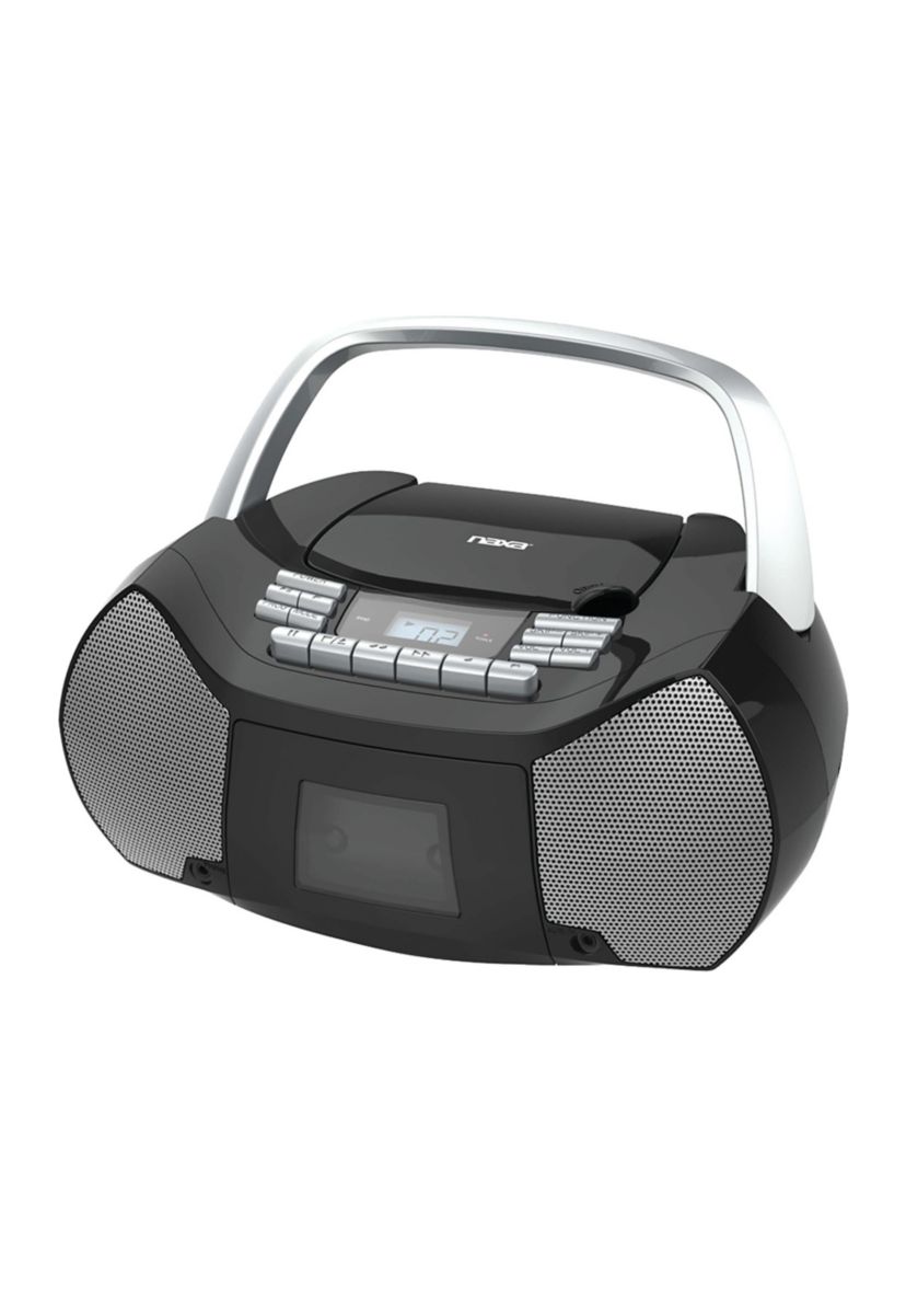 Portable CD/Cassette Boom Box
