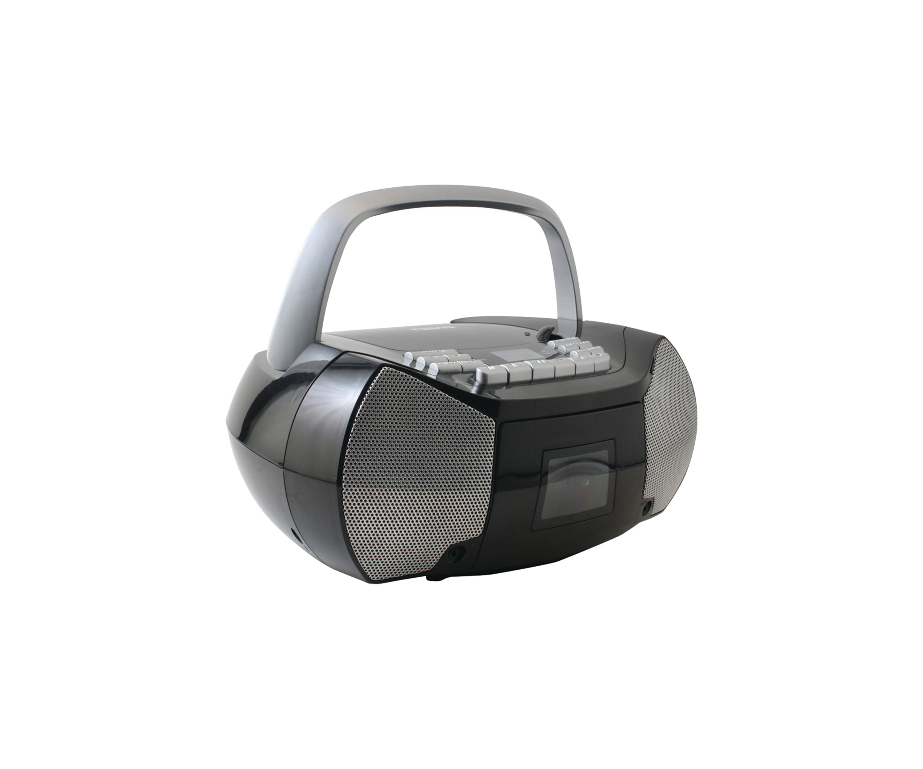 Portable CD/Cassette Boom Box