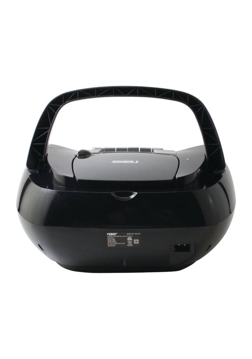 Portable CD/Cassette Boom Box