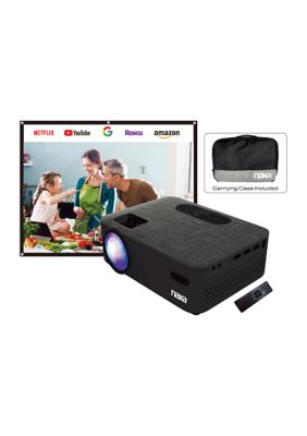 Naxa Nvp-2001C 150-Inch Home Theater Lcd Projector Combo With Bluetooth
