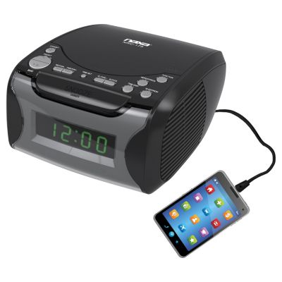 Digital Alarm Clock Radio and CD Player