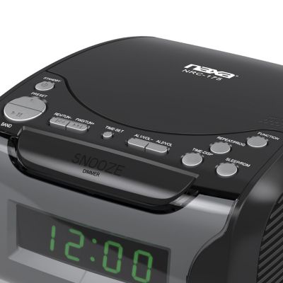 Digital Alarm Clock Radio and CD Player