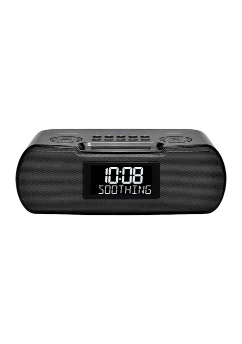 Sangean Clock Radio with Bluetooth and Sound Soother