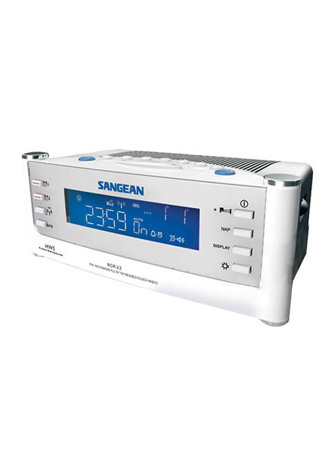 Sangean AM/FM Atomic Clock Radio with LCD Display