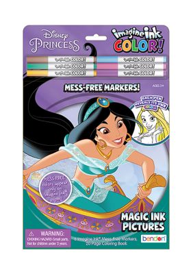 Download Bendon Disney Princess Imagine Ink Coloring Pad with Mini Markers | belk