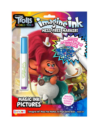 Trolls Bendon Kids Children Nickelodeon Disney Assorted Characters Theme Coloring & Activity Books