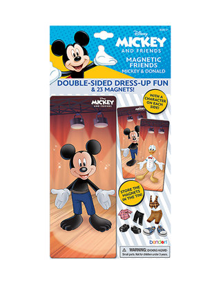 Disney Mickey Mouse Magnetic Doll Tin