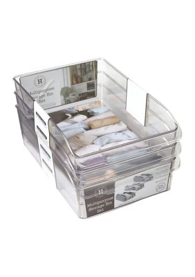 Heritage Set of 3 Deep Storage Bins | belk