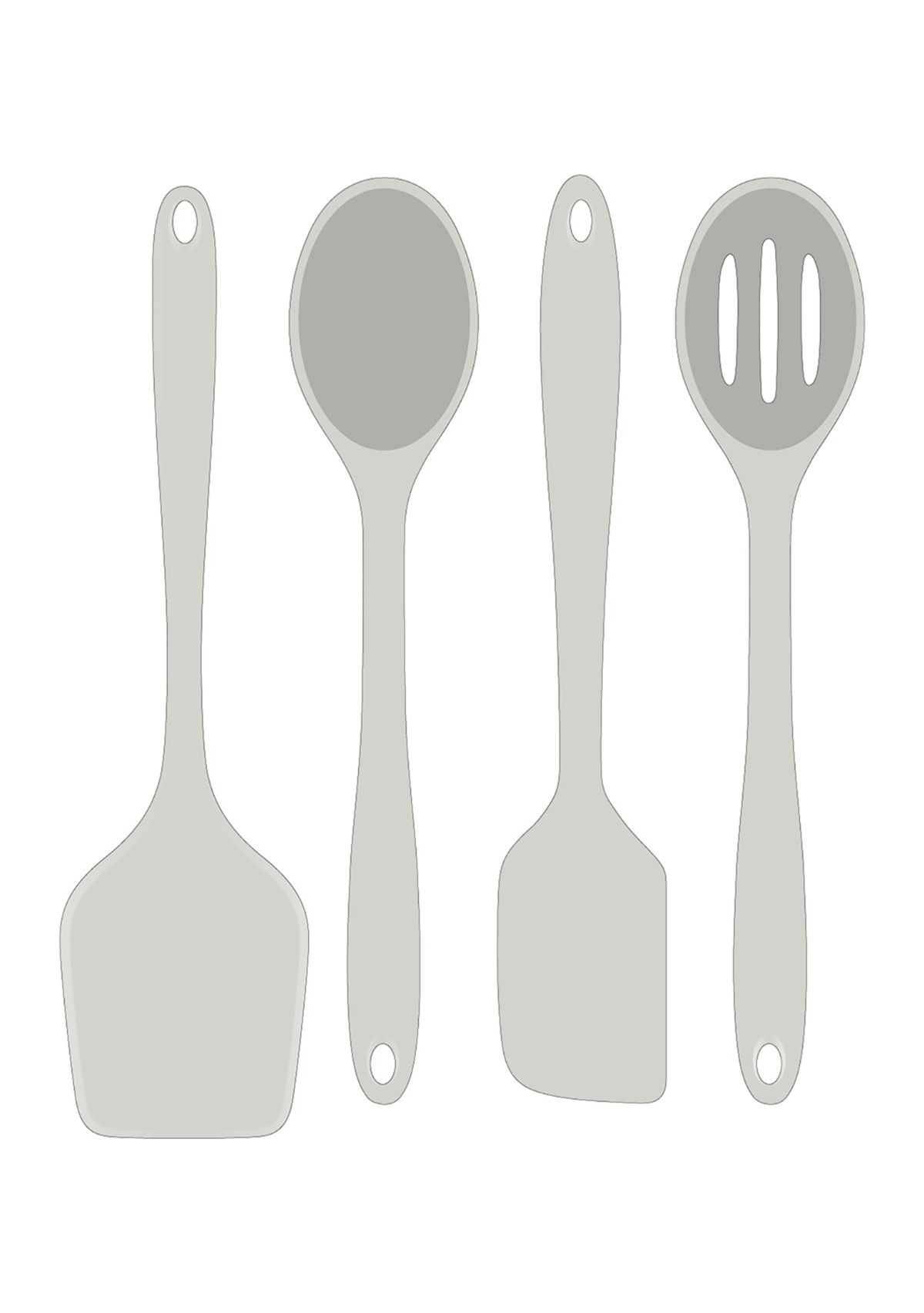 4 Piece Cookware Utensil Set