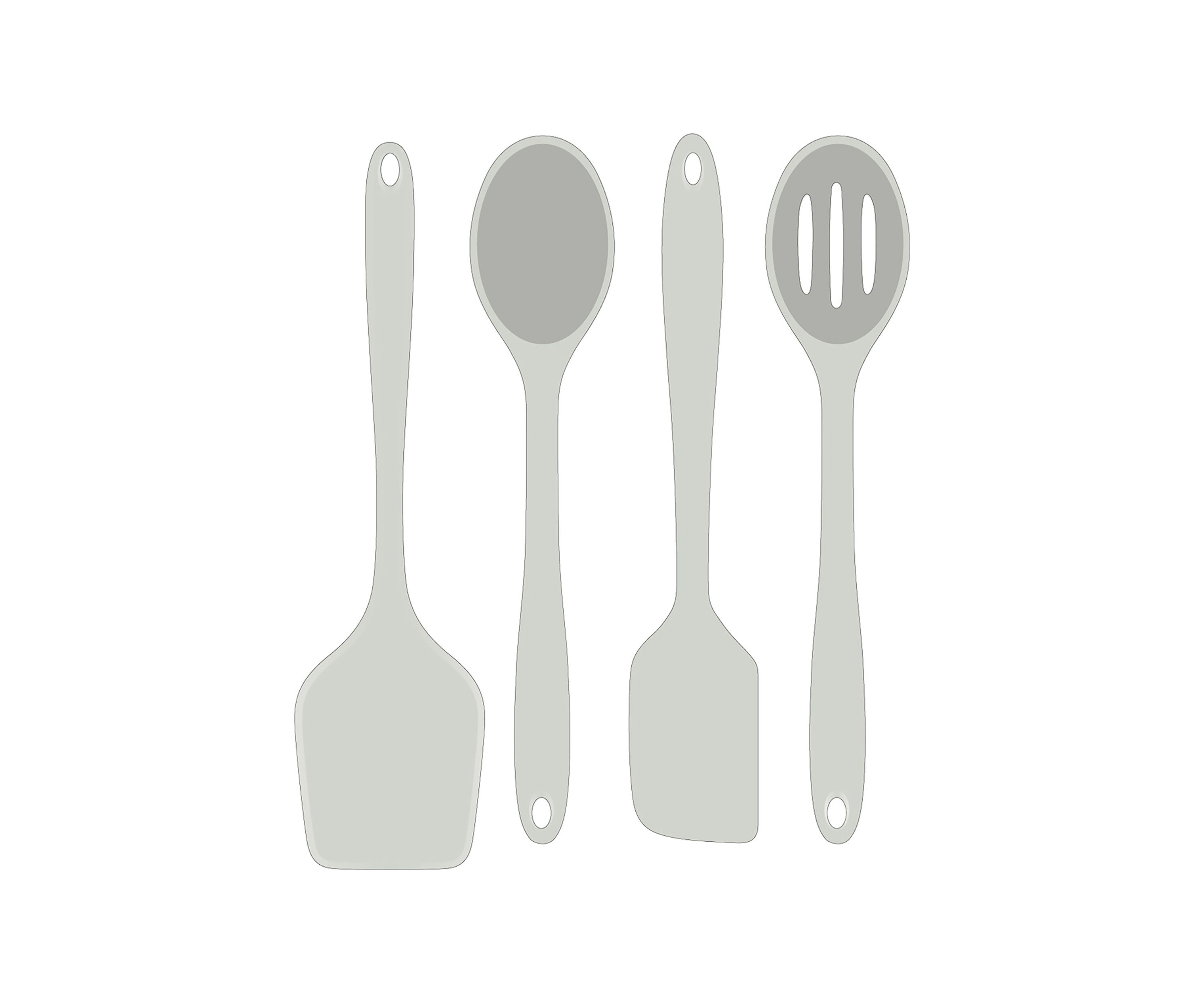 4 Piece Cookware Utensil Set