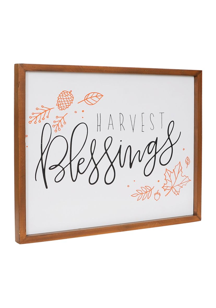Harvest Blessings Wall Art