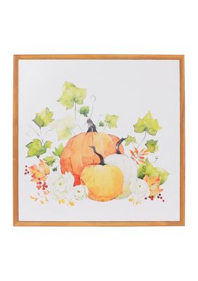 Trad Pumpkin Trio Wall Art