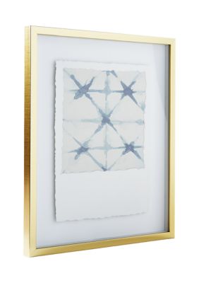 Blue Tile Print Wall Art