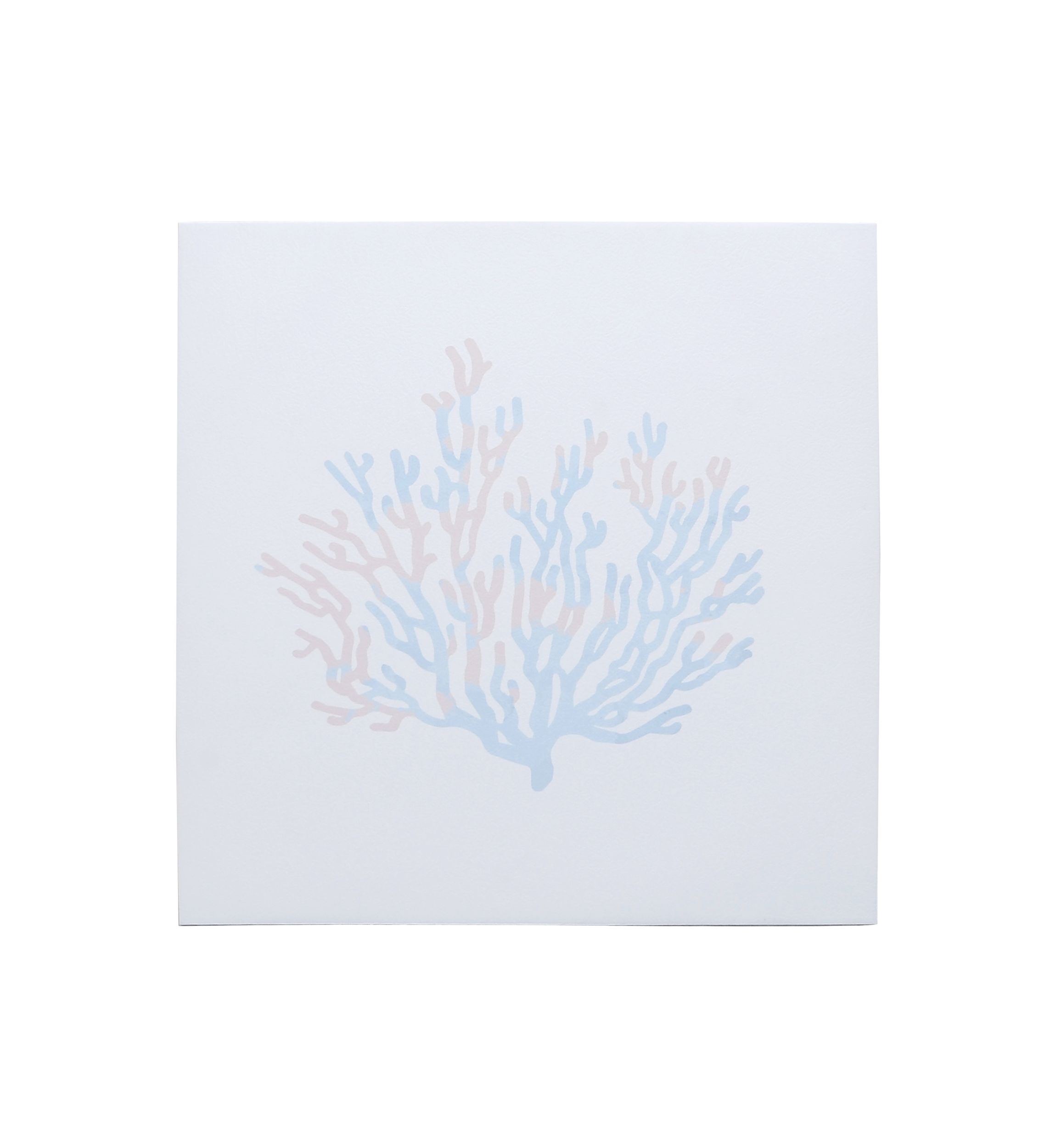 Textured Coral Wall Art 
