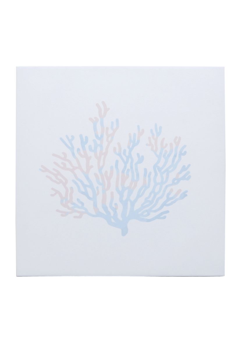 Textured Coral Wall Art 