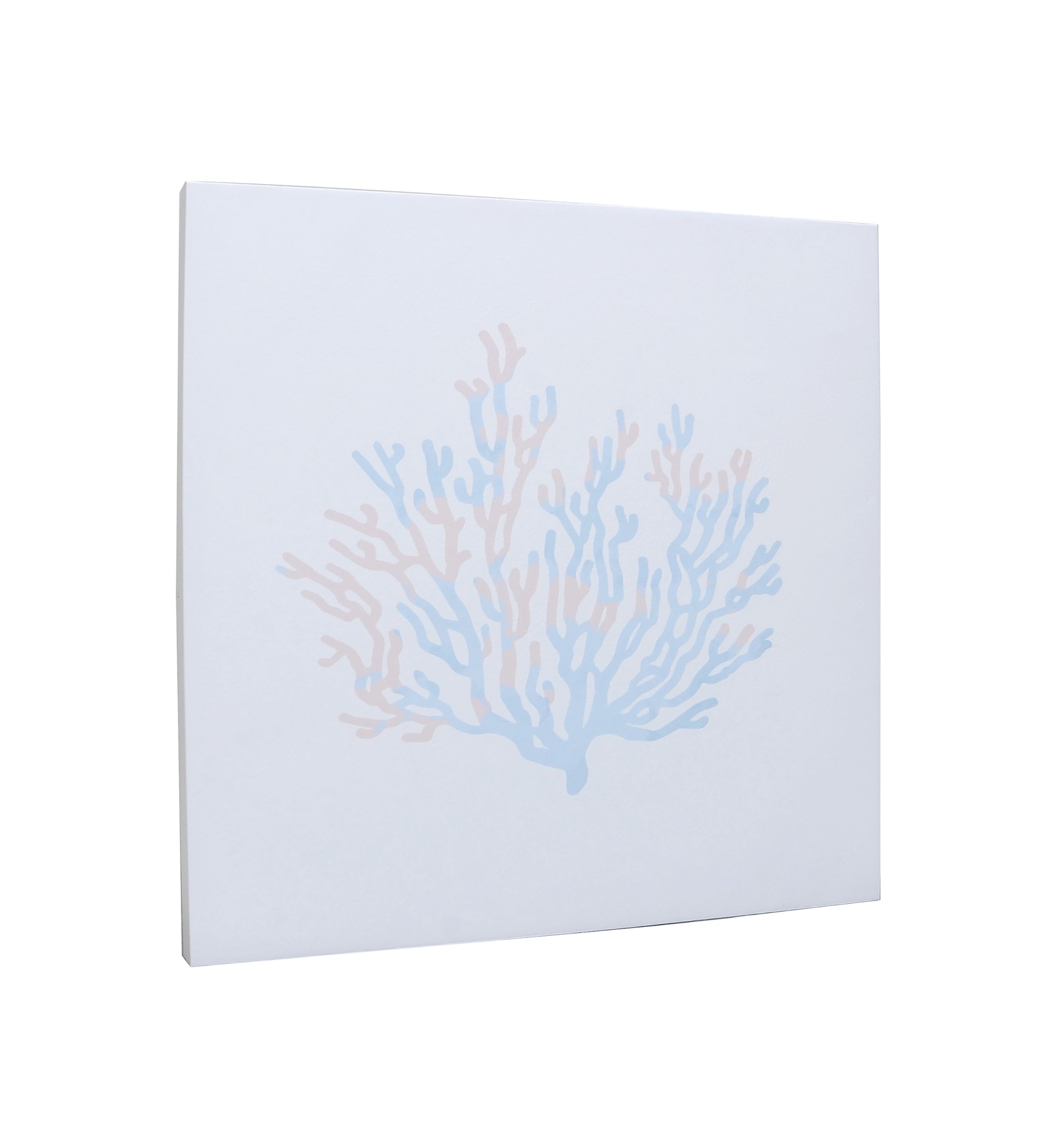 Textured Coral Wall Art 