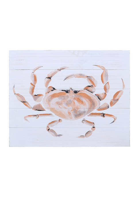 Bramble & Sage Crab Pallet Wall Art