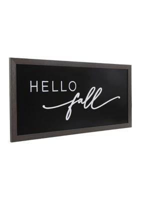 Hello Fall Wall Art