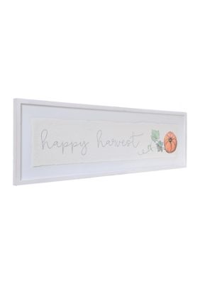 Happy Harvest Pumpkin Wall Art