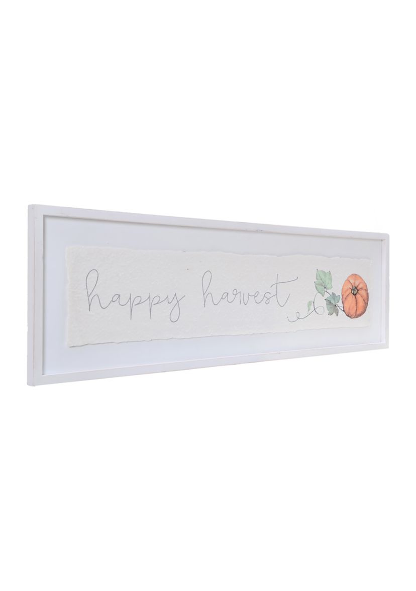 Happy Harvest Pumpkin Wall Art