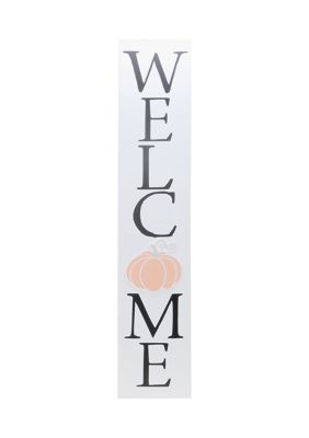 Welcome Pumpkin Wall Art