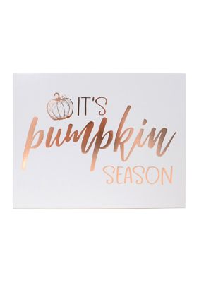 It's Pumpkin Season Wall Art