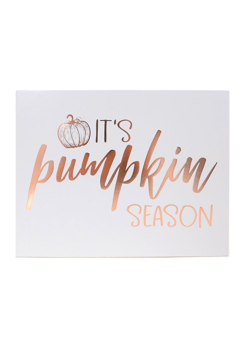 Its Pumpkin Season Wall Art